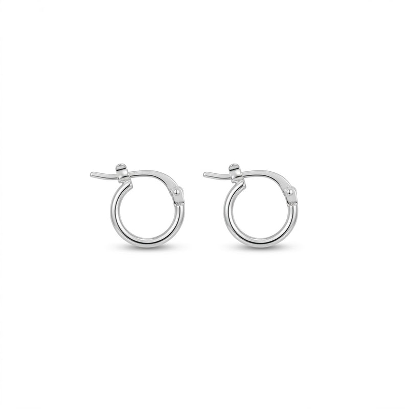 Aros Argollas Lisa Cierre Broche Bisagra 10 mm
