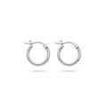Aros Argollas Lisa Cierre Broche Bisagra 12 mm