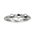 Anillo 3 Corazones Circones