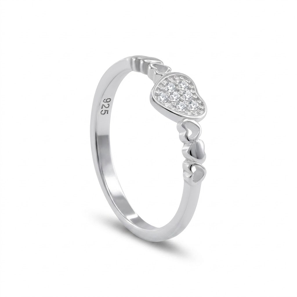 Anillo 3 Corazones Circones