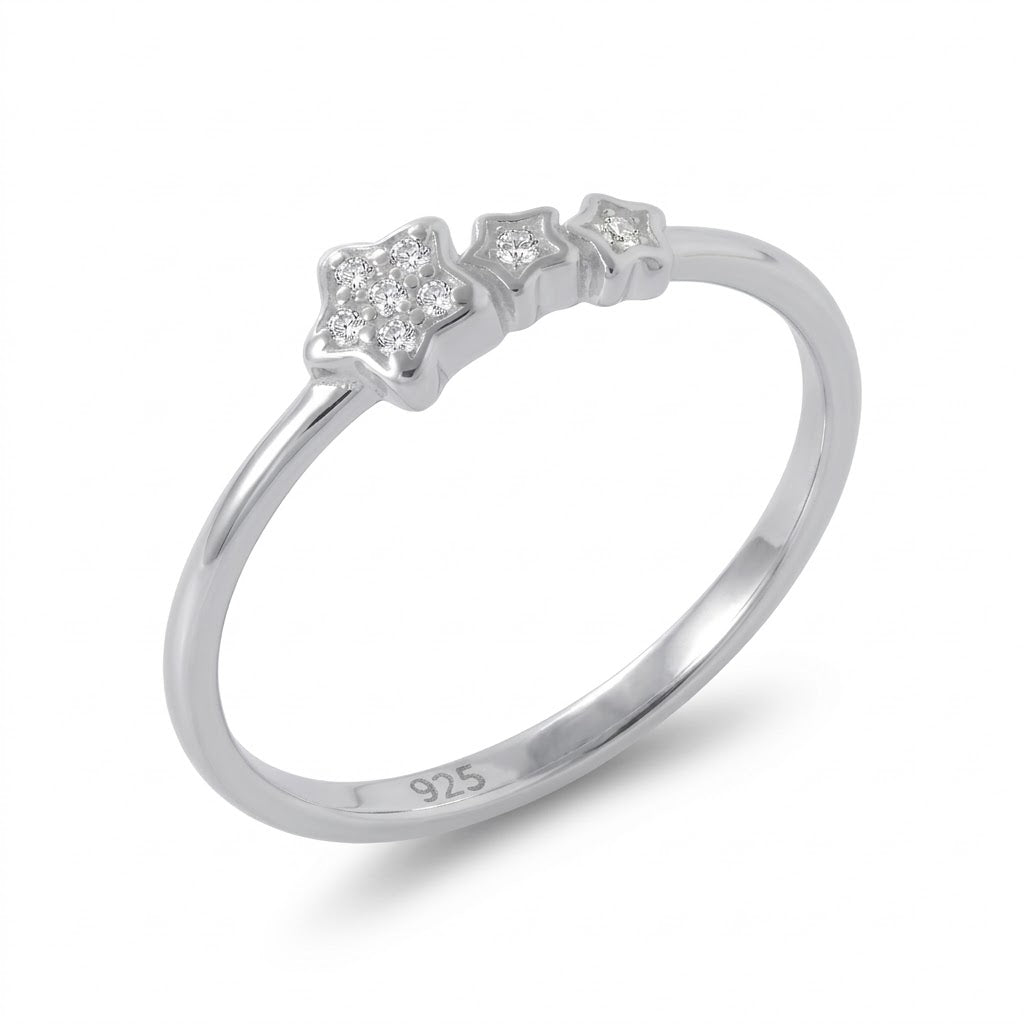 Anillo 3 Estrellas Circones