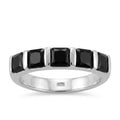 Anillo Cintillo Circones Negros