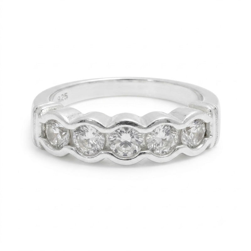 Anillo Cintillo Circones Circulares