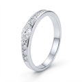 Anillo Circón Ovalado Central Circones Laterales
