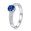 Anillo Circón Solitario Circones