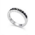 Anillo Cintillo Circones Negros