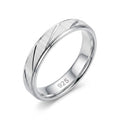 Anillo Compromiso Ranuras Diagonales