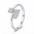 Anillo Corazón Circones Circón