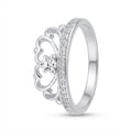 Anillo Corona Corazones Circones