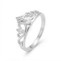 Anillo Corona Olas Circones