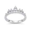 Anillo Corona Puntas Circones