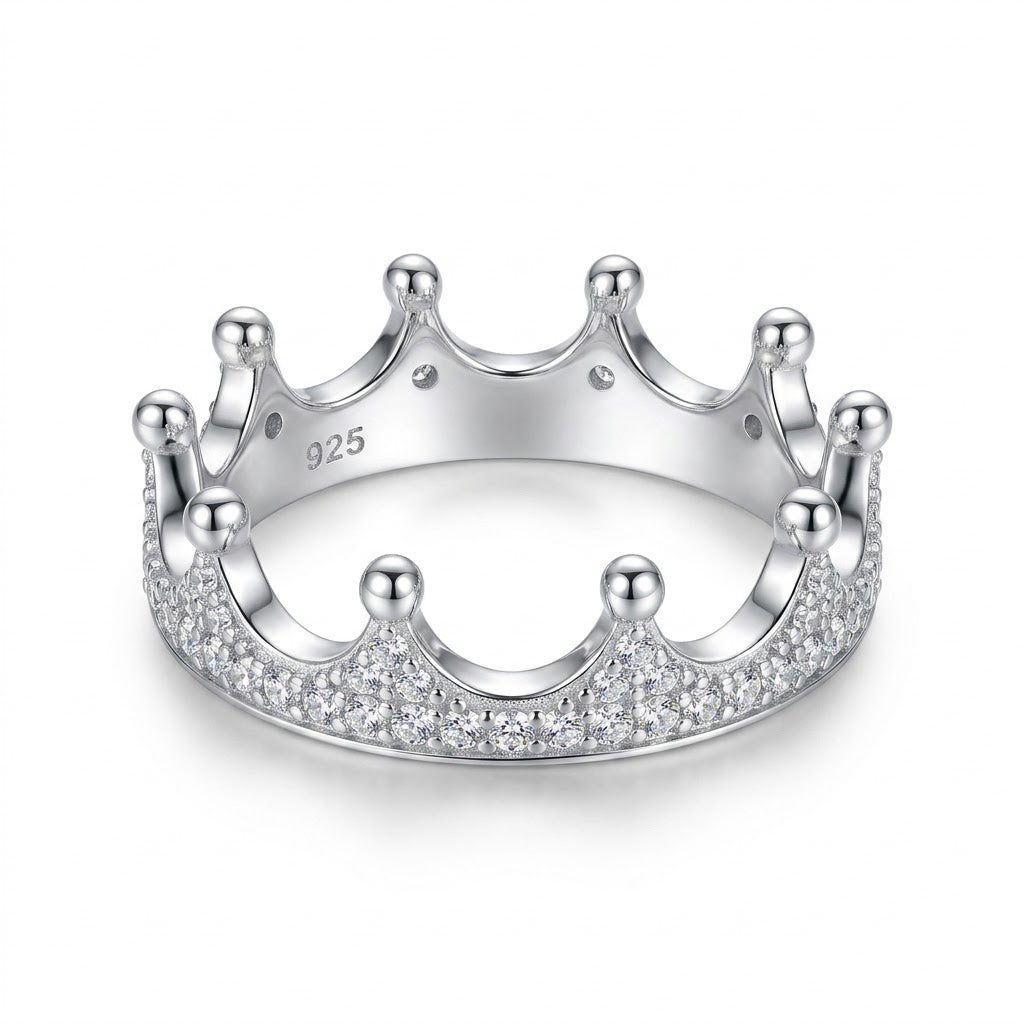 Anillo Corona Rodeada Circones