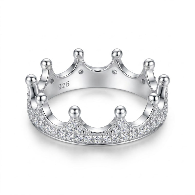 Anillo Corona Rodeada Circones