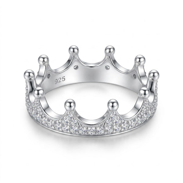 Anillo Corona Rodeada Circones