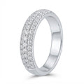 Anillo Medio Cintillo Circones