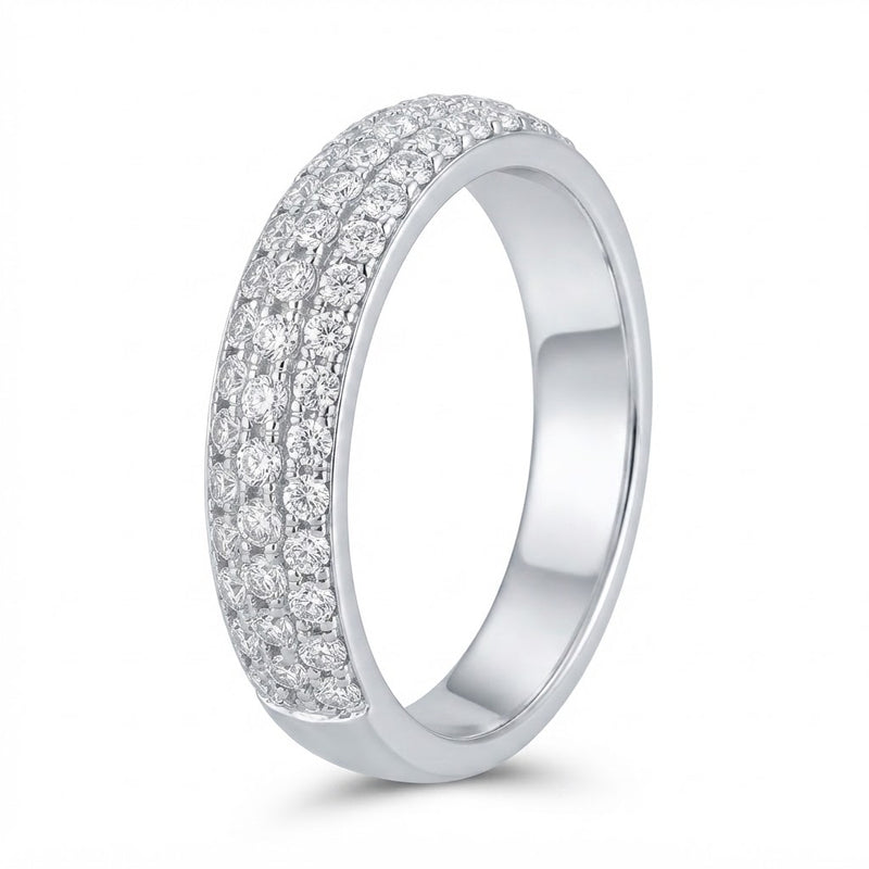 Anillo Medio Cintillo Circones