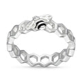 Anillo Panal Abeja
