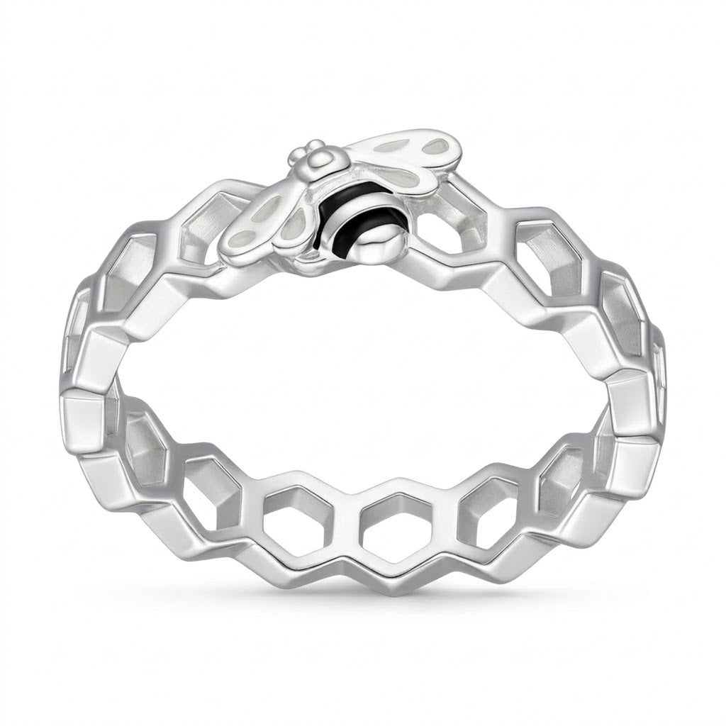 Anillo Panal Abeja