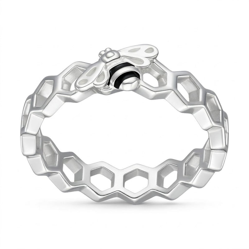 Anillo Panal Abeja