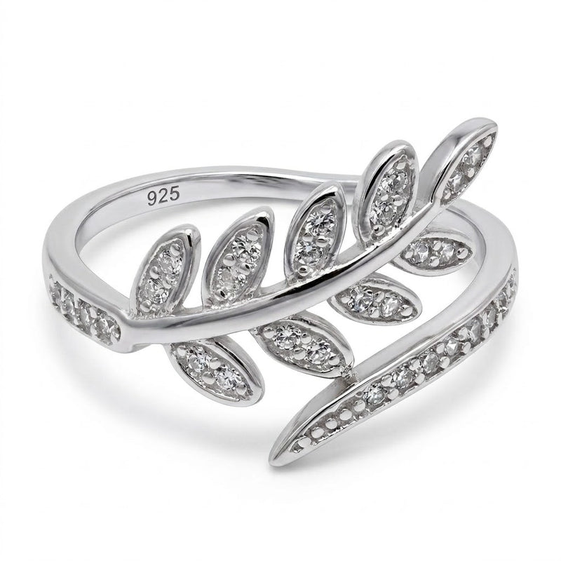 Anillo Rama Hoja Circones