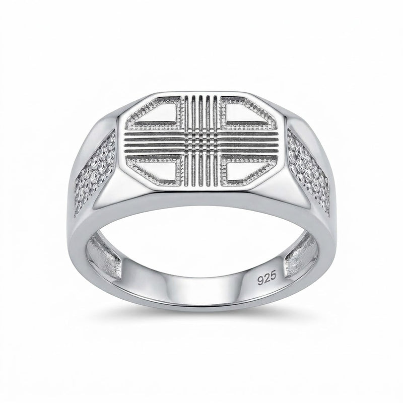 Anillo Sello Circones Laterales
