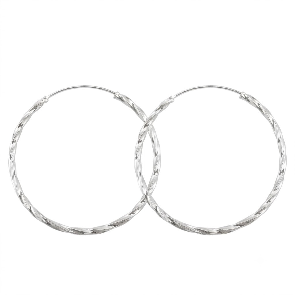 Aros Argollas Torcidas 30 mm