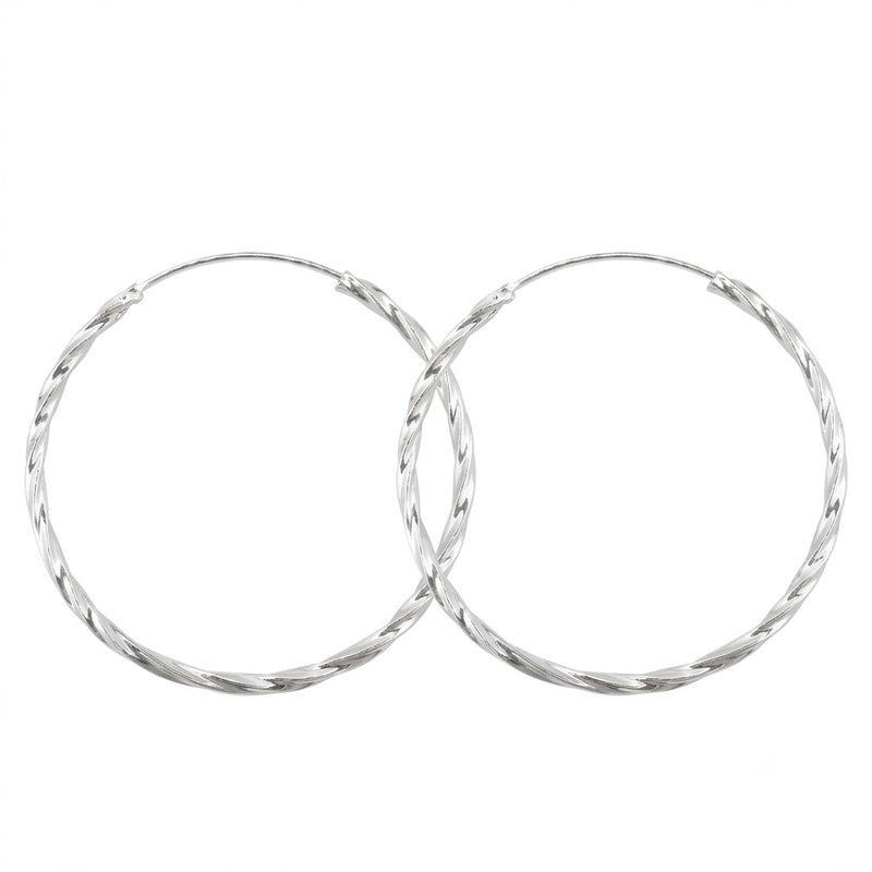 Aros Argollas Torcidas 30 mm