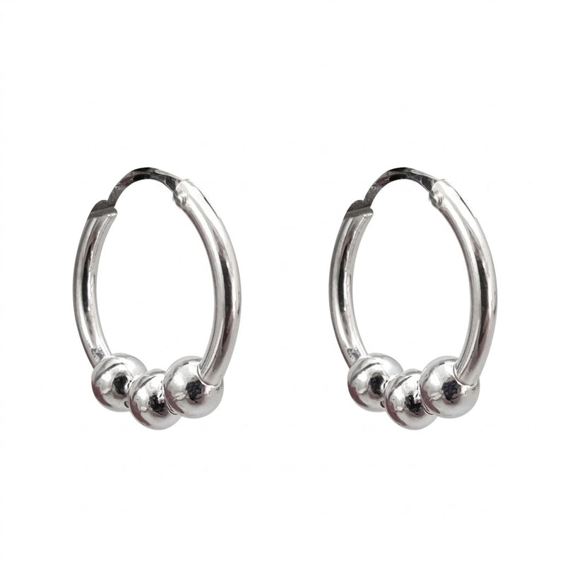 Aros Argollas 3 Esferas 18 mm