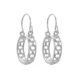 Aros Argollas Bote Tejido Círculos 20 mm