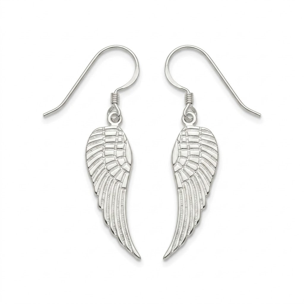 Aros Colgantes Alas Ángel
