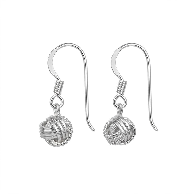 Aros Colgantes Nudo 6 mm