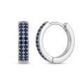 Aros Huggies Circones Azules 15 mm