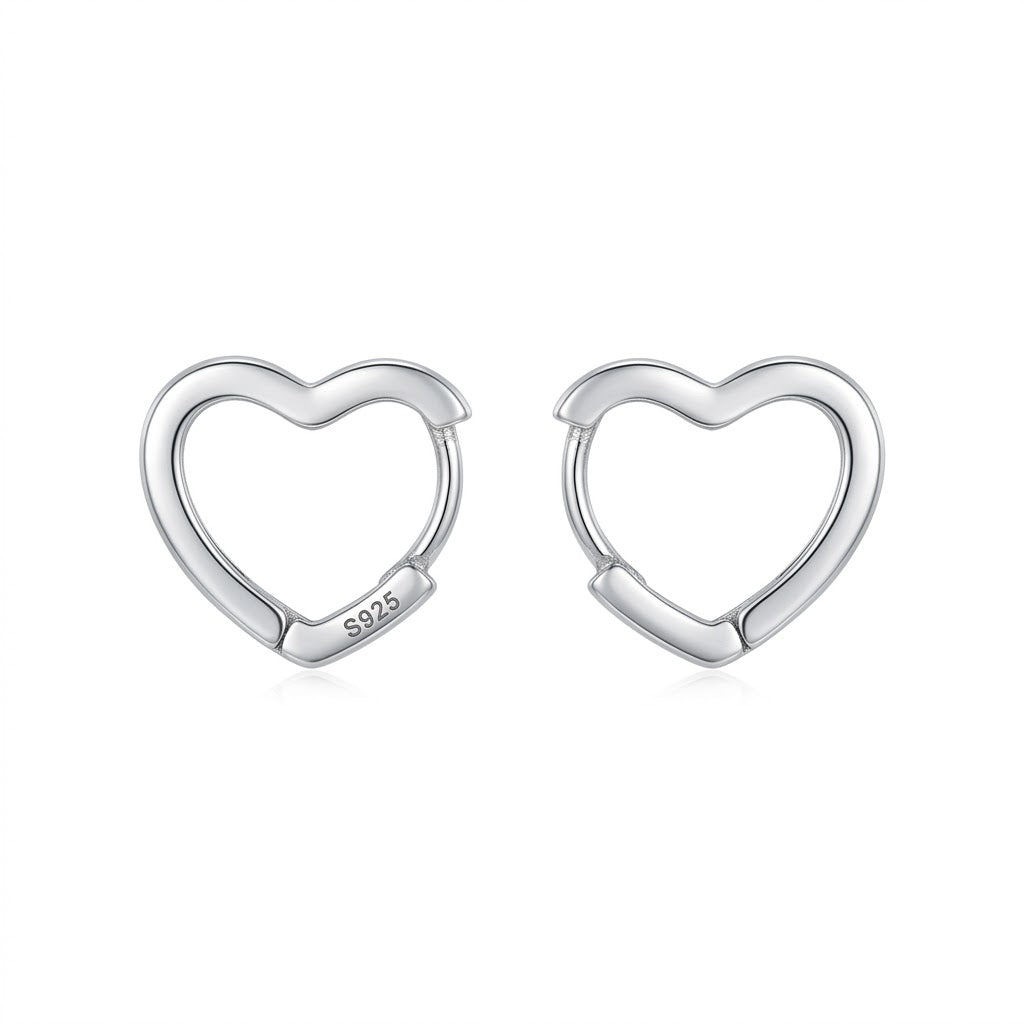 Aros Huggies Corazón 13 mm