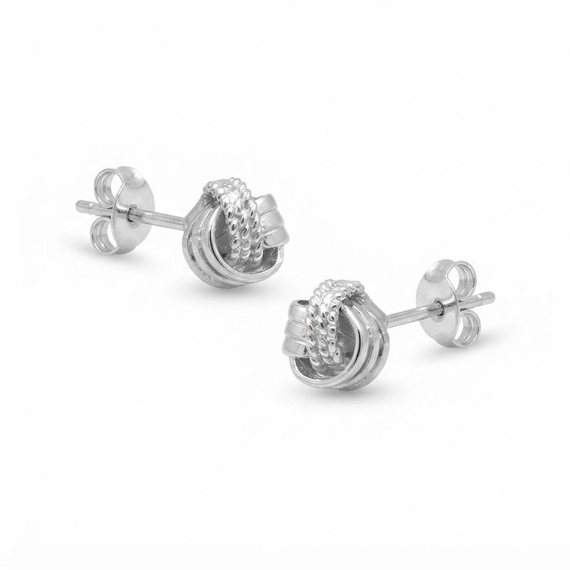 Aros Pegados Nudo Semi Brillante 6.5 mm
