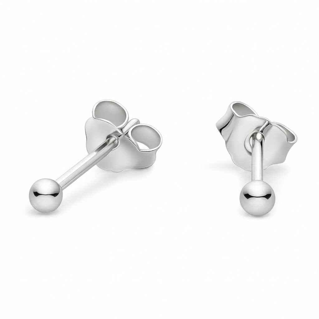 Aros Pegados Perla Lisa 2 mm