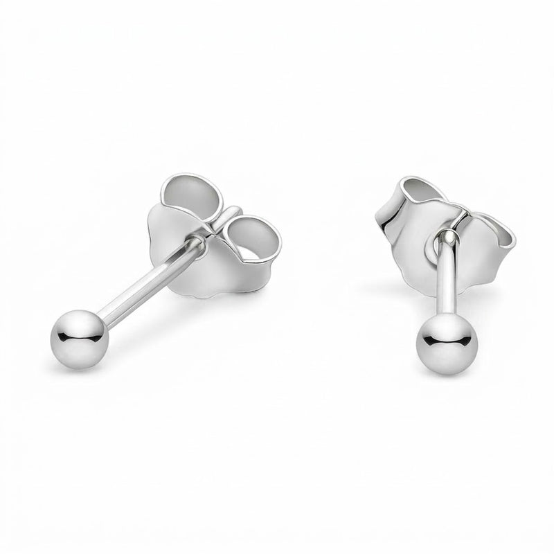 Aros Pegados Perla Lisa 2 mm