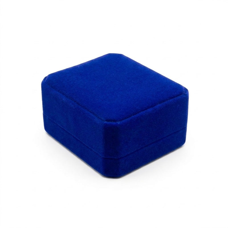 Caja Conjunto Terciopelo Azul