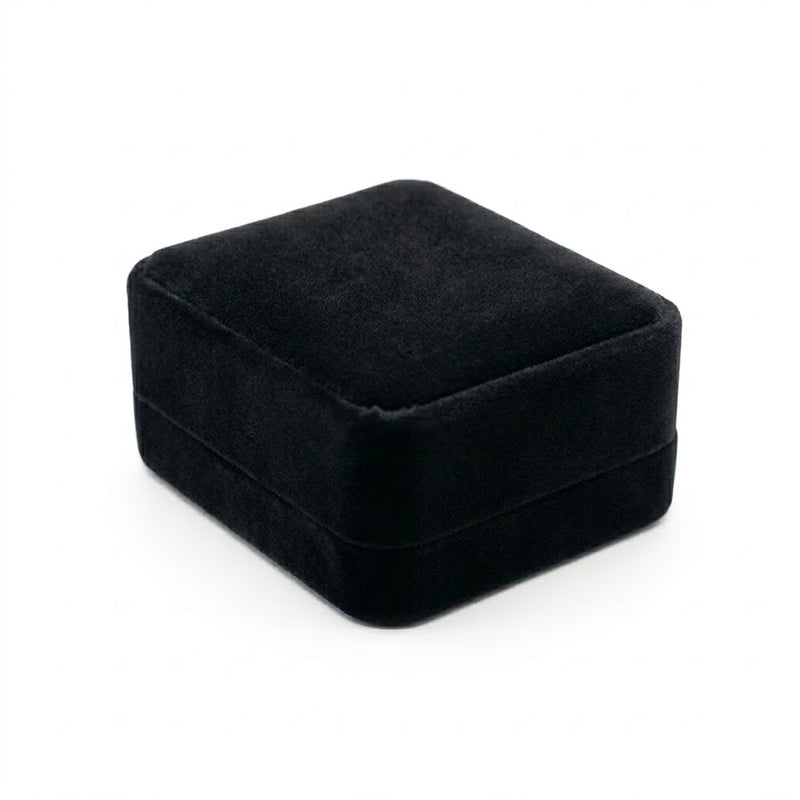 Caja Conjunto Terciopelo Negra