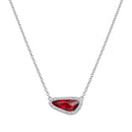 Collar Cadena Tradicional + Colgante Cristales Swarovski® 45 cm