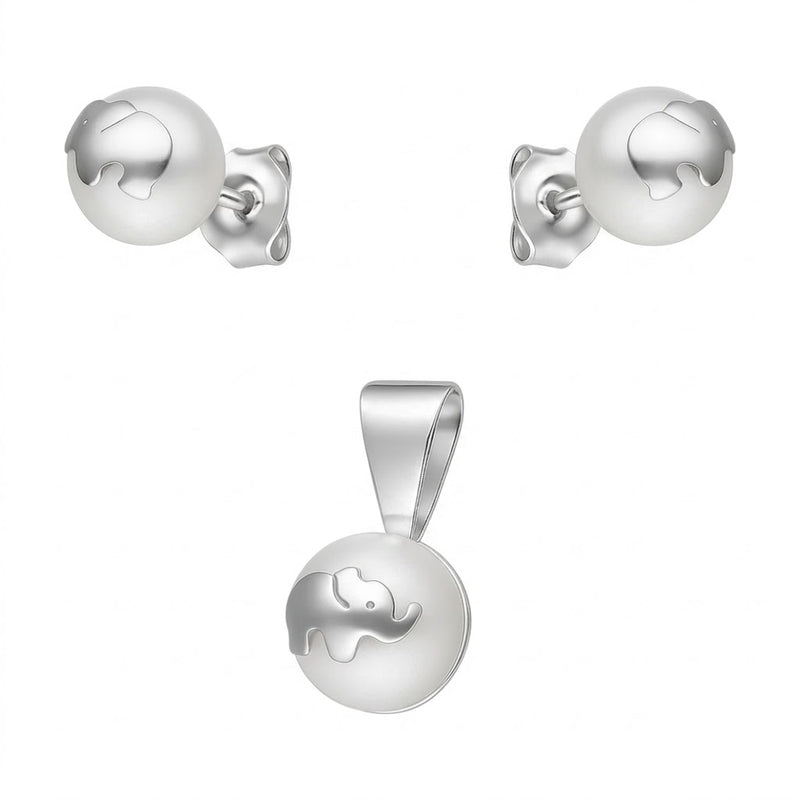 Conjunto Perla Río Diseño Elefante