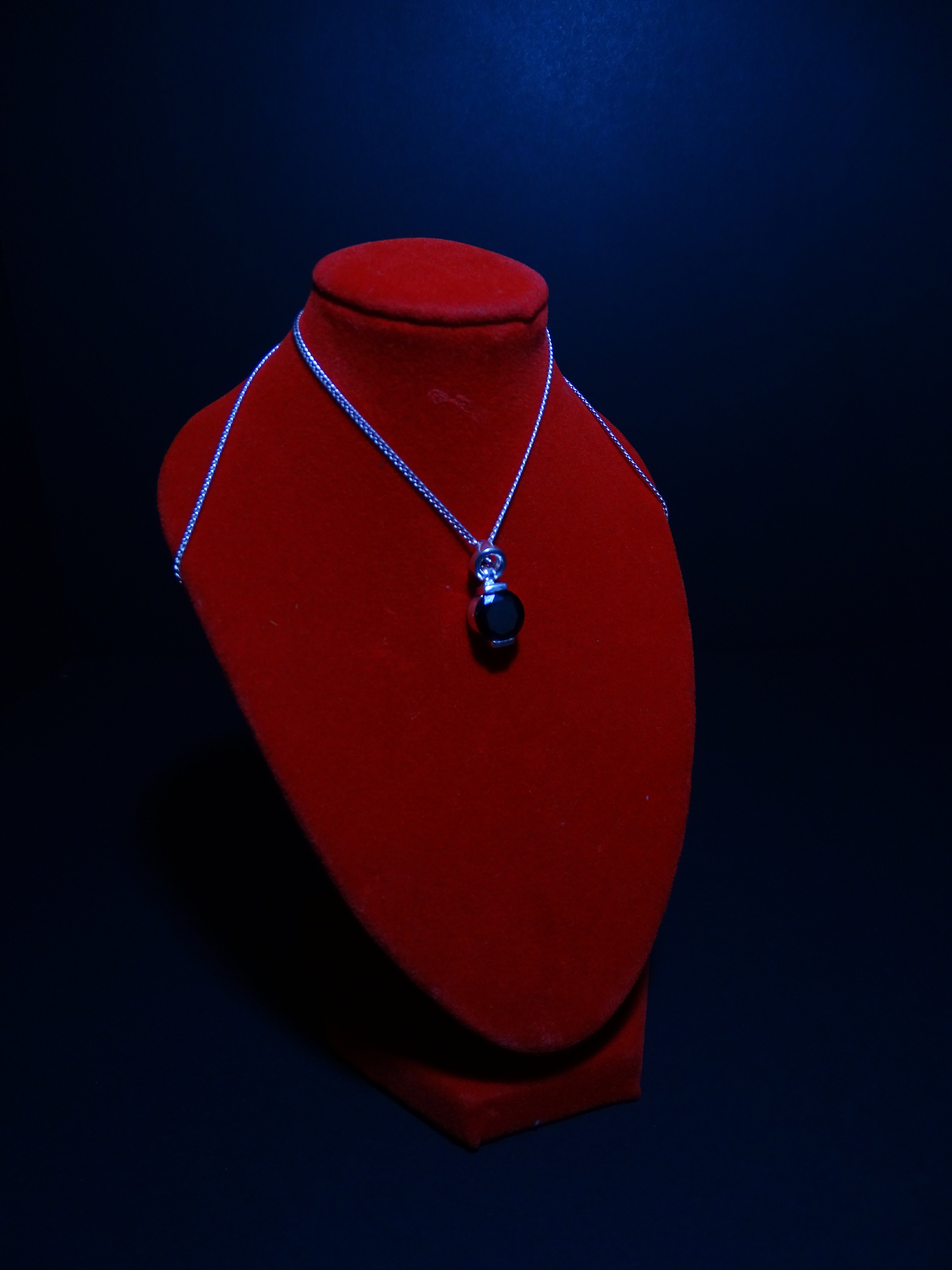 Colgante Piedra Negra Plata 925 - Limitado