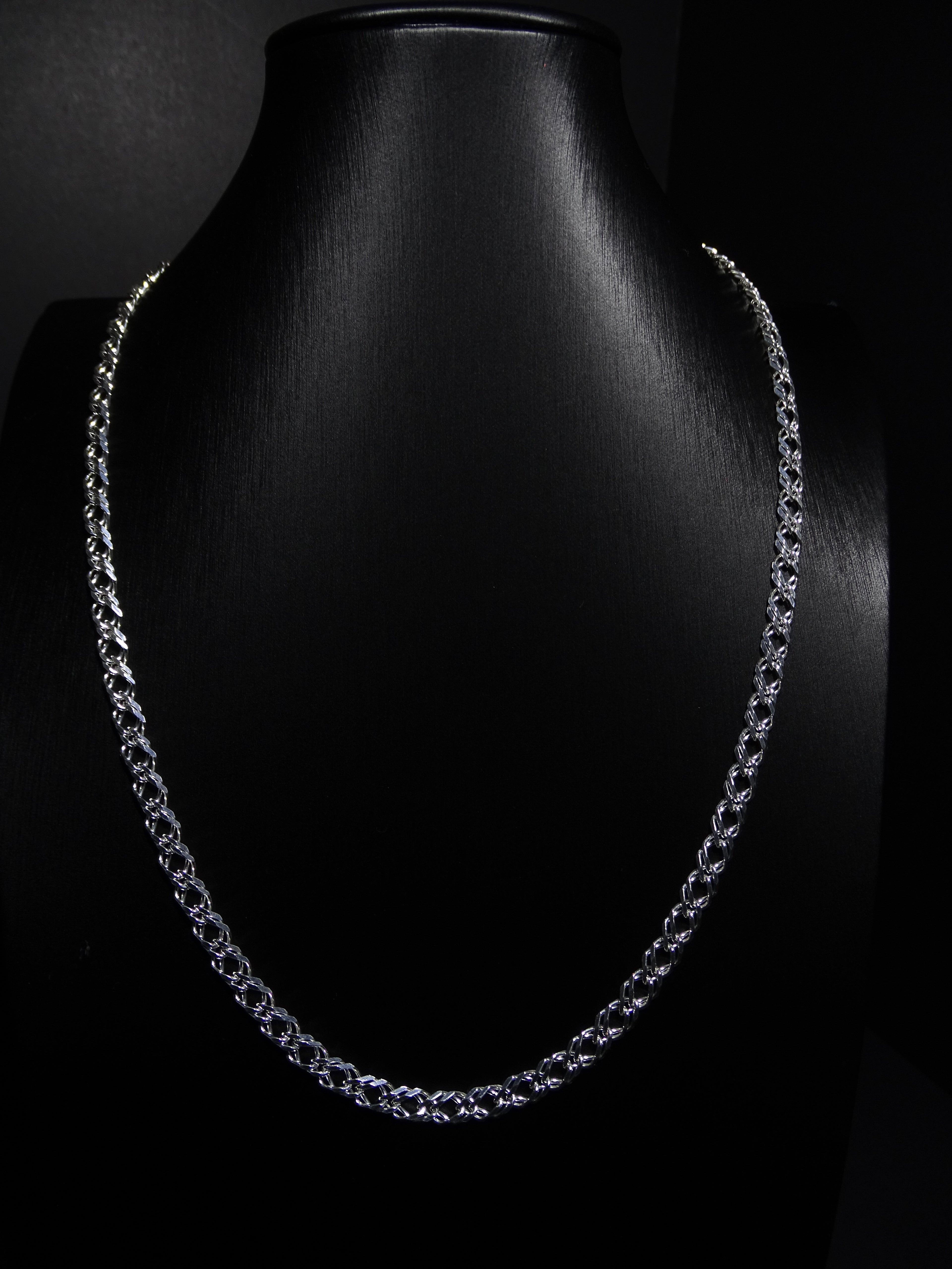 Cadena Doble Grumet Plata 925