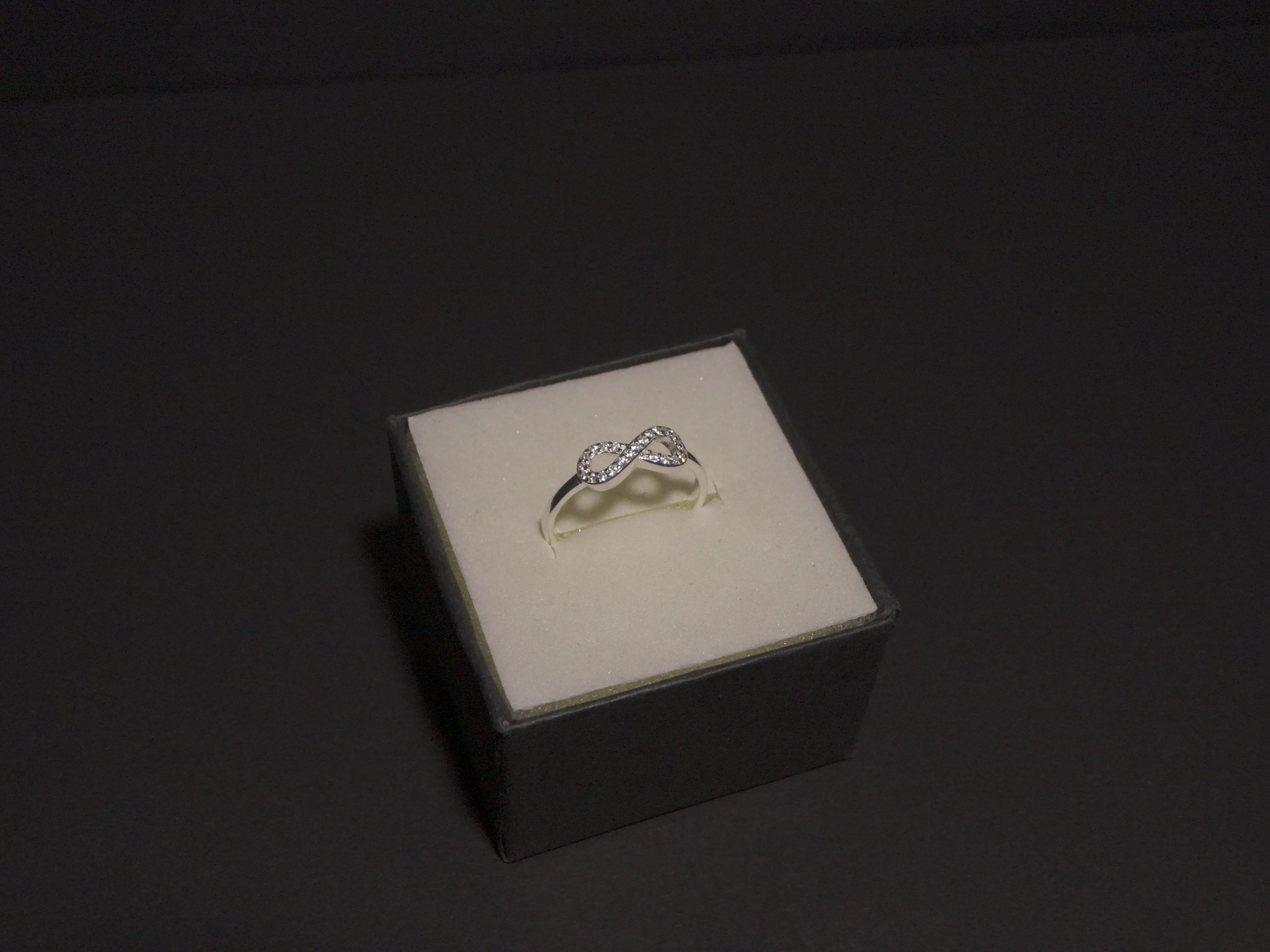 Anillo del Infinito Micro Circones Plata 925
