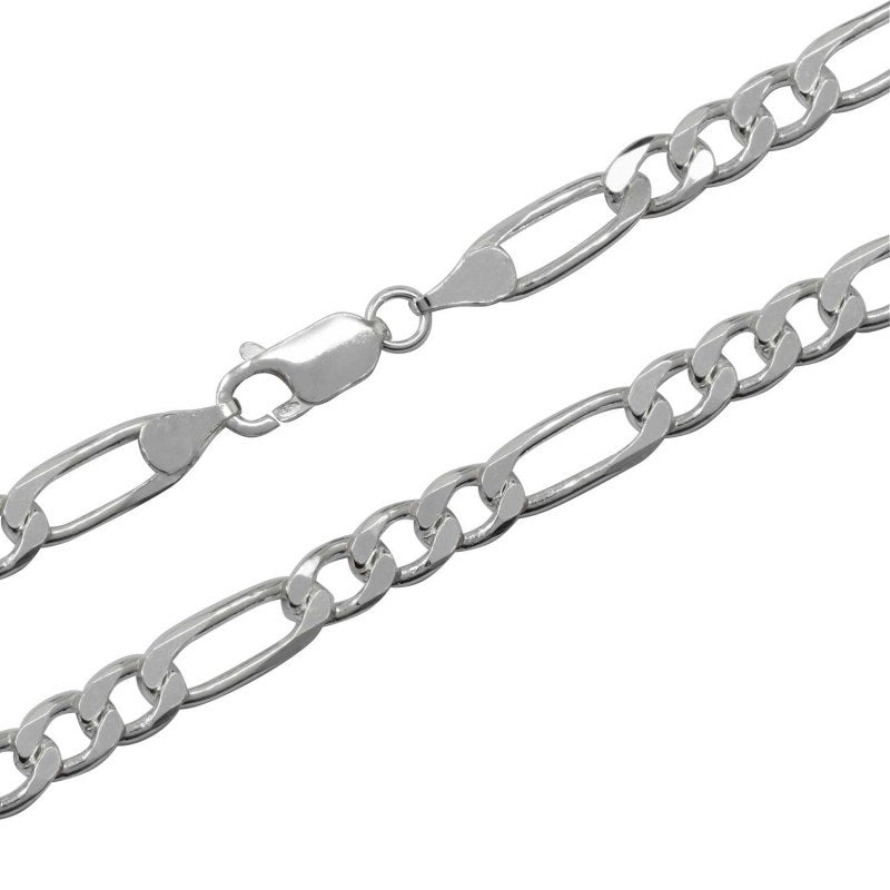 Cadena Figaro Plata 925