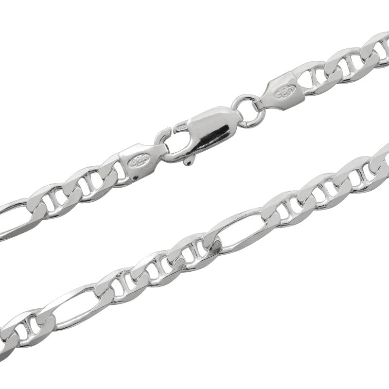 Cadena Figaro Gucci Plata 925