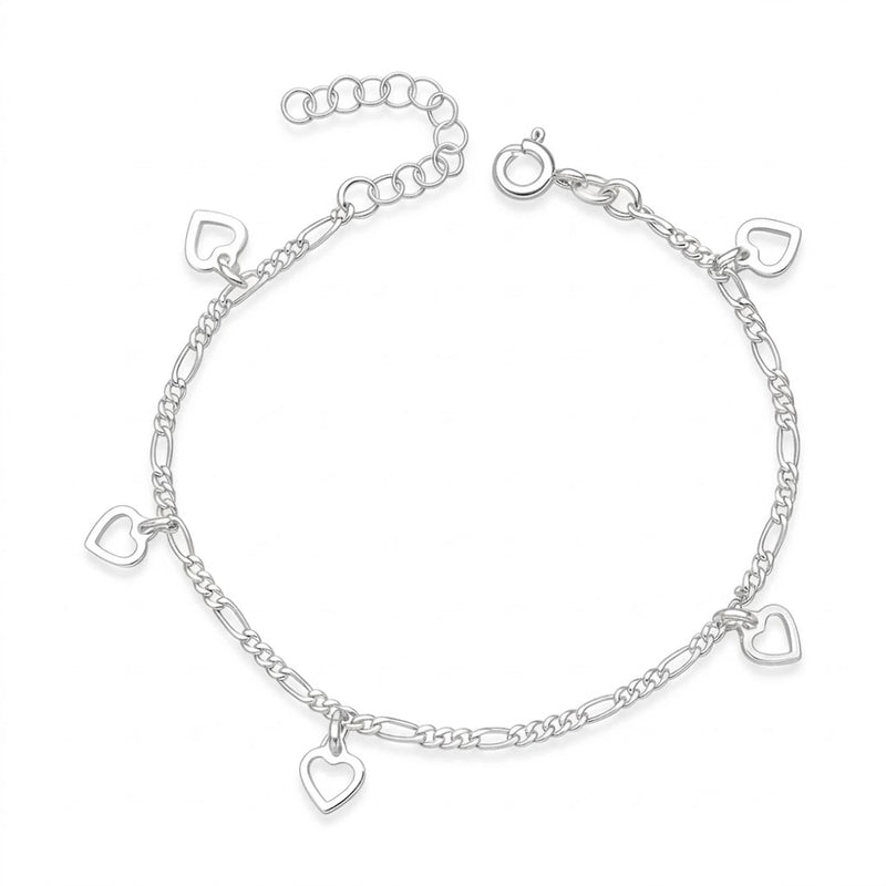 Pulsera Cartier 3x1 Corazones 2.2 mm