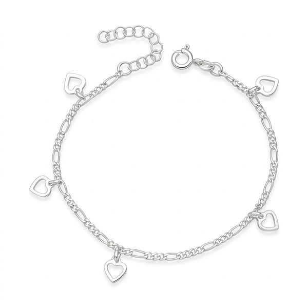 Pulsera Cartier 3x1 Corazones 2.2 mm