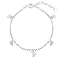 Pulsera Rolo Corazones 2.2 mm