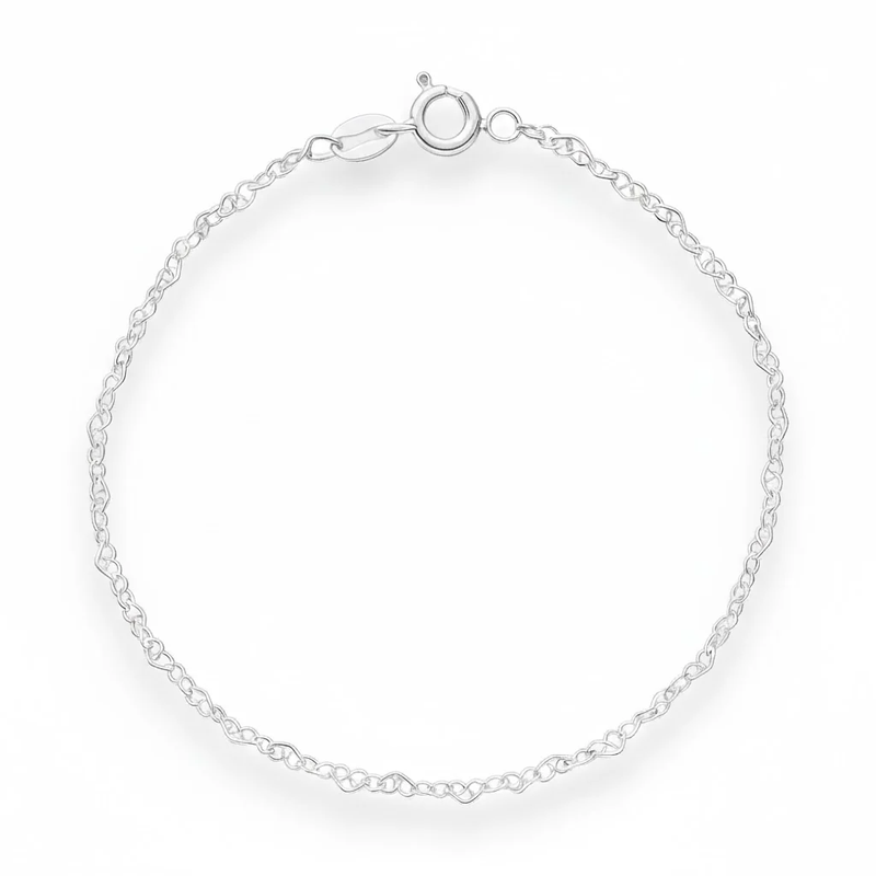 Pulsera Corazones 2.2 mm