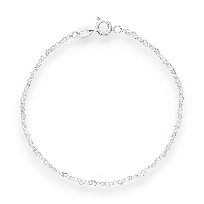 Pulsera Corazones 3 mm